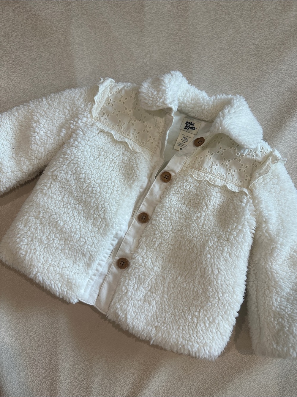Oshkosh Baby B’gosh Girls Sherpa Jacket